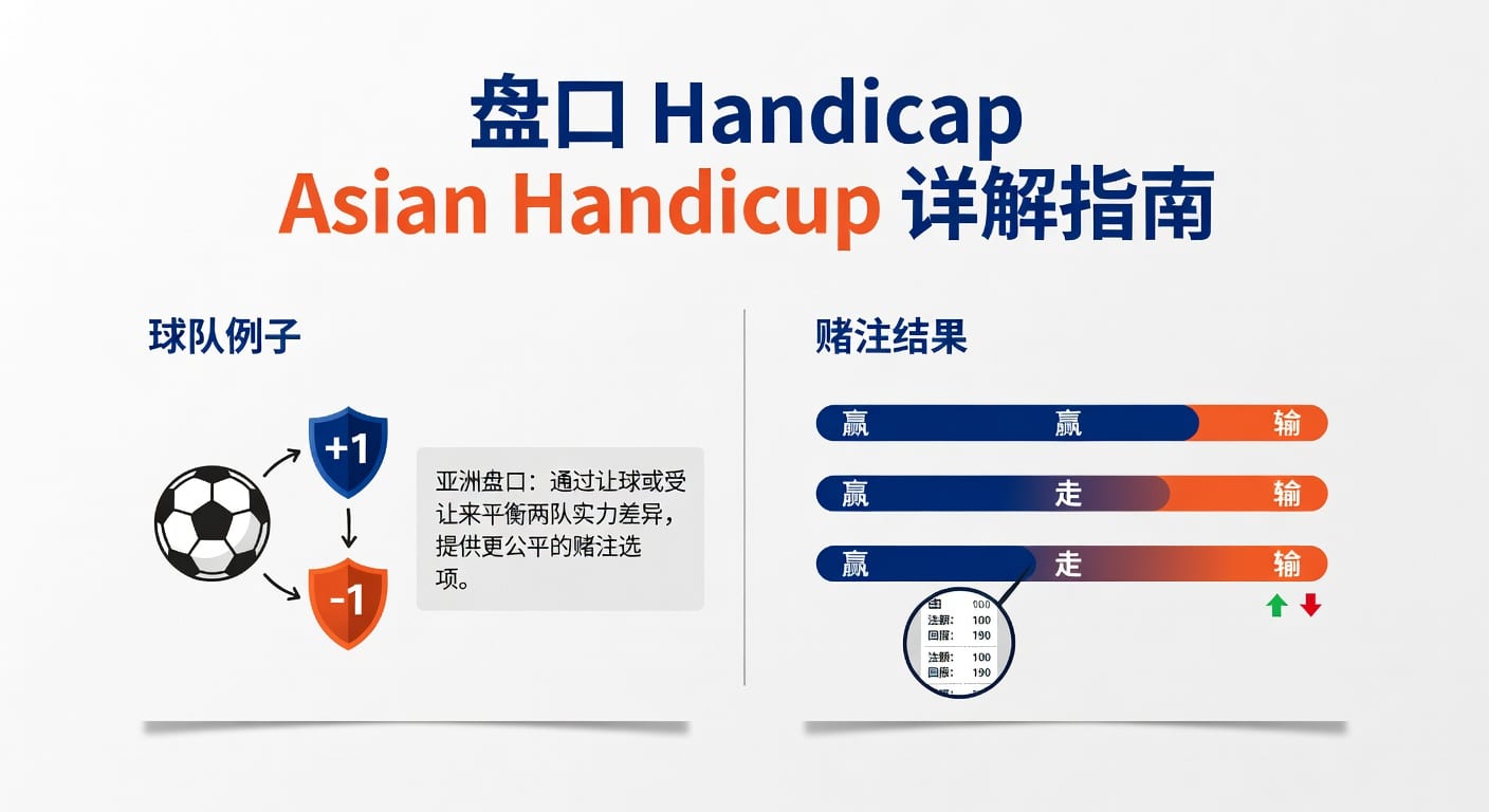 盘口 Handicap Asian Handicap 详解与投注指南