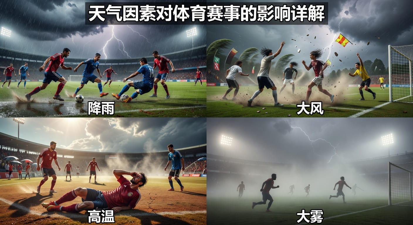 天气因素 Weather Factors：影响体育赛事与博彩决策 2026年世界杯投注网