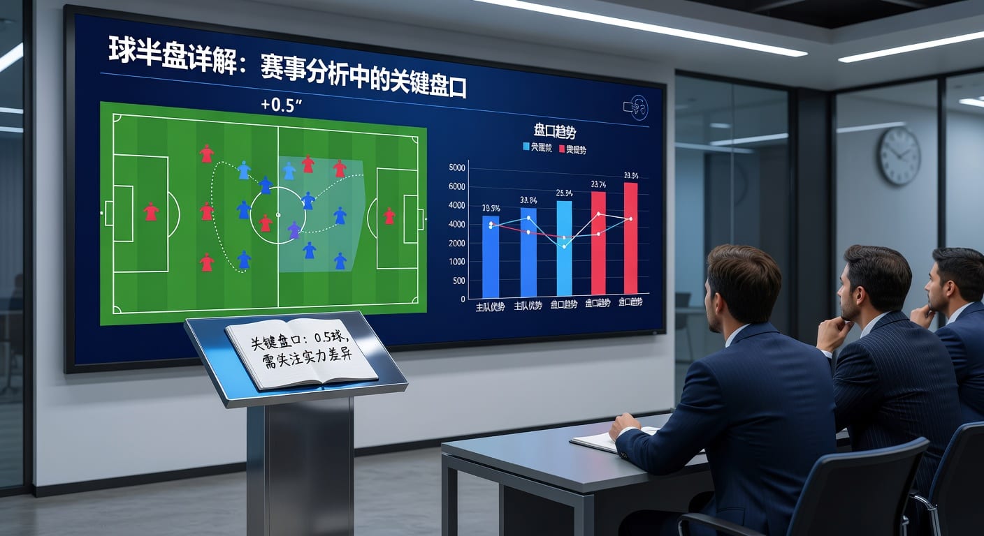 球半盘：足球让球盘口水位深度解读与实战技巧